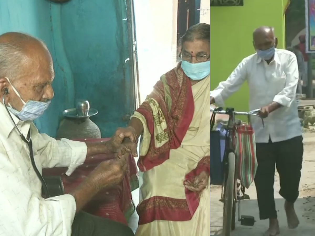 How this 87-year-old doctor braves COVID-19 pandemic to treat villagers in  Maharashtra's Chandrapur - Times of India