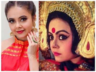 Devoleena Bhattacharjee remembers playing the goddess on Durga Puja
