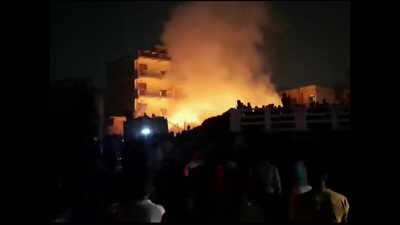 Fire breaks out near Noida's Bhangel Market, no casualties reported
