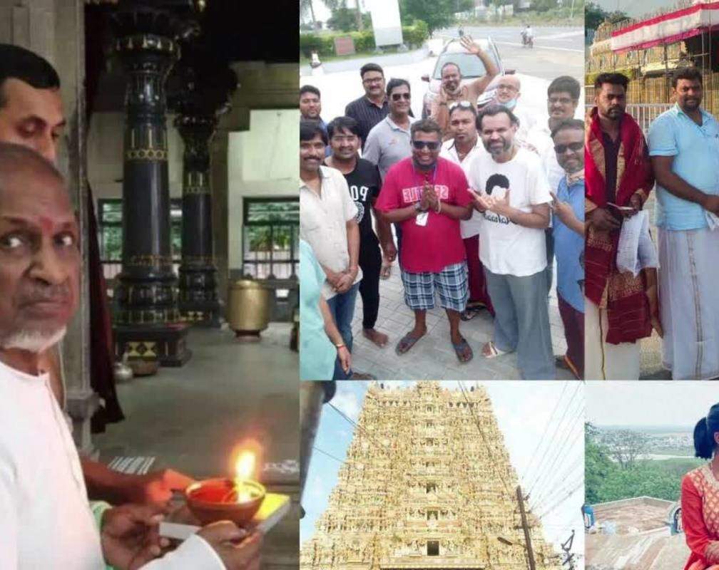 
Kollywood celebs who visited temples during lockdown
