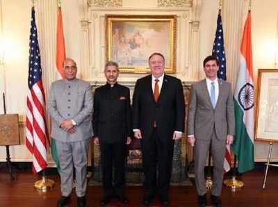 India-US 2+2 talks: China's LAC aggression, key military pact on agenda