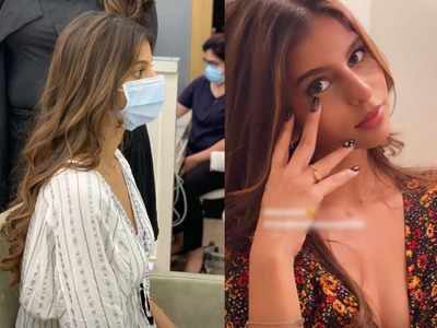 Suhana Khan shares her stunning look post visit to a salon in Dubai