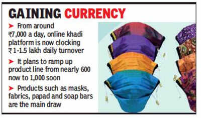 E-tailers seek tie-ups as khadi sales pick up