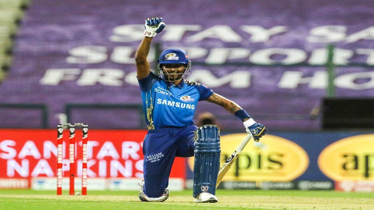 IPL 2020: Hardik Pandya takes a knee in support of 'Black Lives Matter'  movement | Cricket News - Times of India