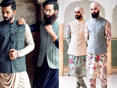 Classic Nehru jackets for men for pairing with kurta-pyjama sets