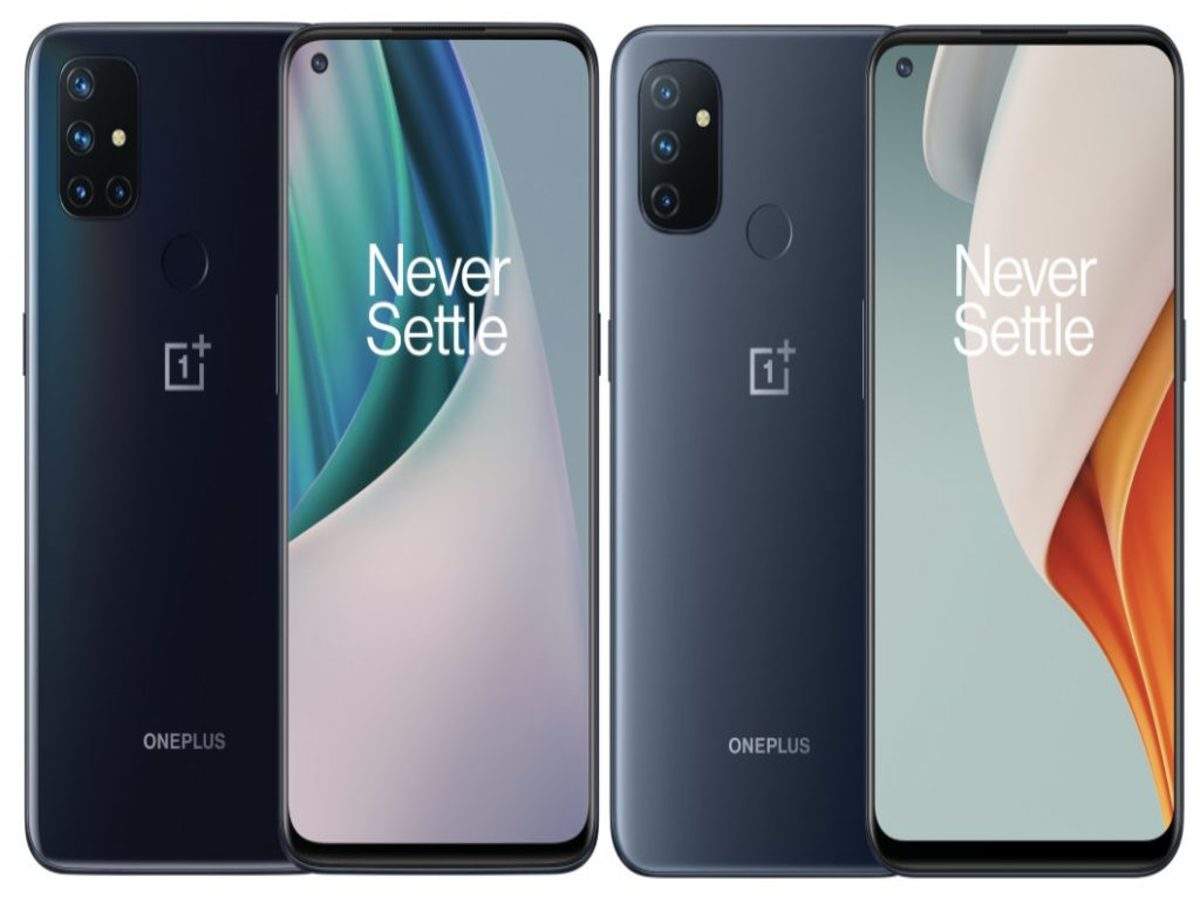 Oneplus Nord N10 5g Oneplus Nord N10 And Nord N100 Smartphones Launched Times Of India