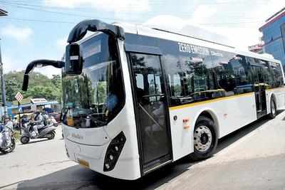Pandemic, China conflict delay induction of e-bus to NWKRTC