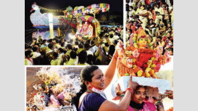 AP: Dasara festivities end on a restrained note