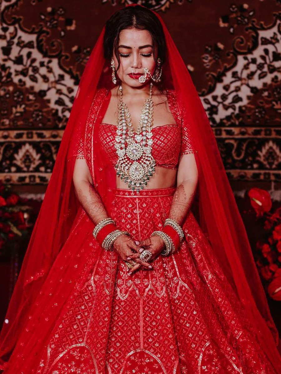 Neha Kakkar Weds Rohanpreet Viral Photos And Videos Times Of India 