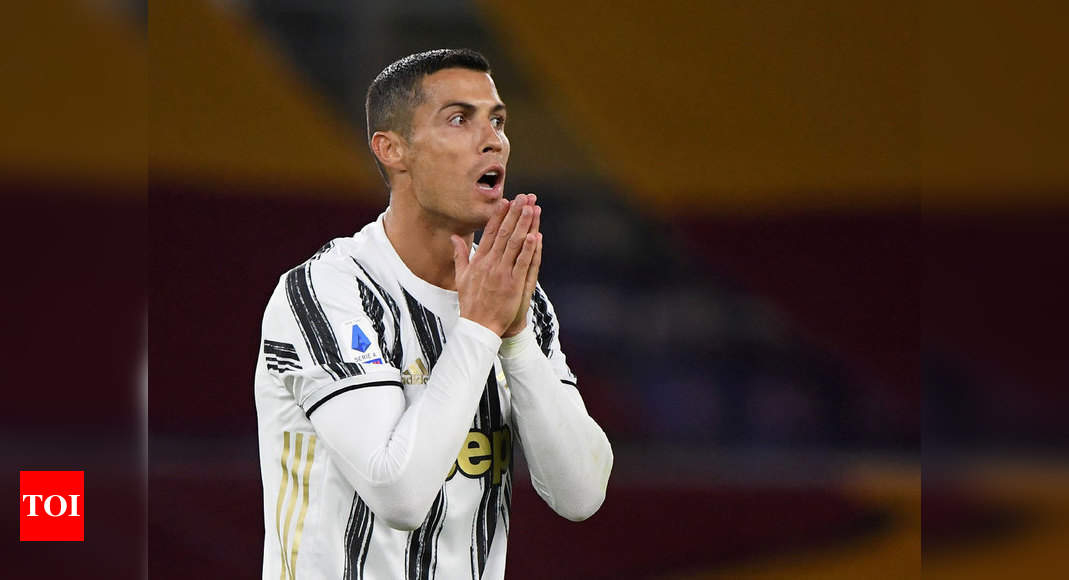 Cristiano Ronaldo news: Portugal star shown how to score for Juventus by  his son!