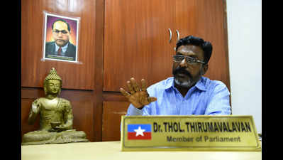 H Raja seeks Thol Thirumavalavan’s arrest; silent on OBC quota for medical seats