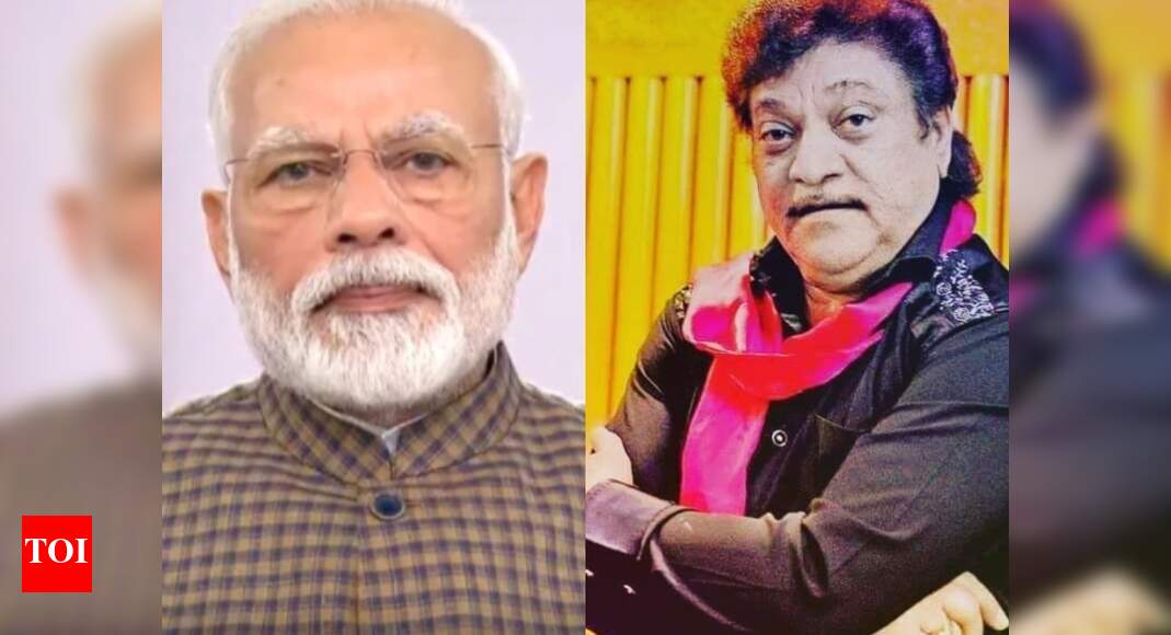 Prime Minister Narendra Modi pays tribute to the late Naresh Kanodia ...