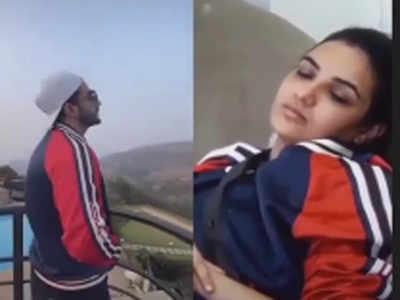 Bigg Boss 14: Aly Goni shares a video of rumoured girlfriend Jasmin Bhasin sporting his jacket, watch