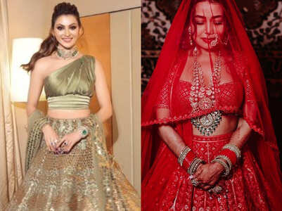 Urvashi Rautela's lehenga was 10 times costlier than Neha Kakkar's lehenga