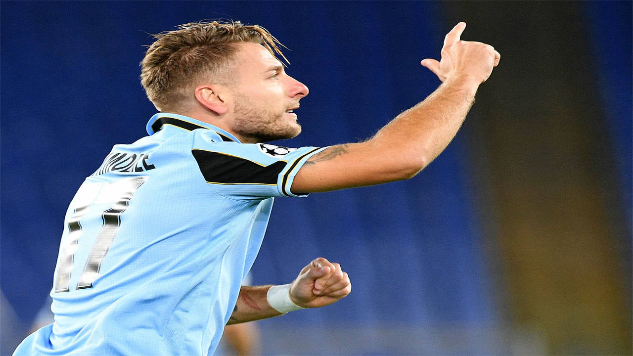 Ciro Immobile absent as virus hit Lazio travel to Bruges with