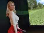 Pictures of stunning golfer Paige Spiranac giving fans virtual golf lessons amid lockdown