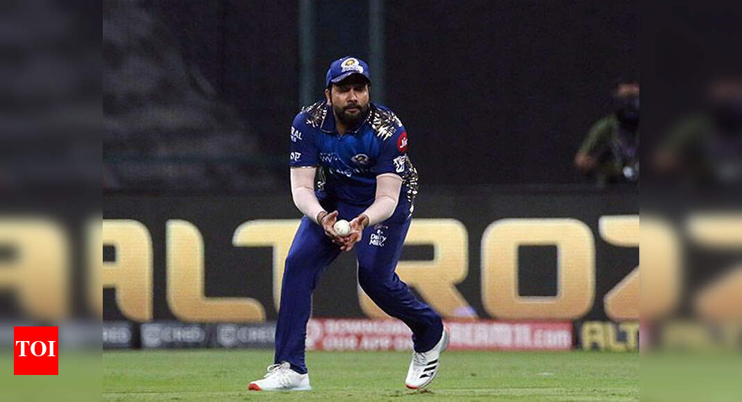 Mumbai Indians skipper Rohit Sharma training non-stop, nearing match fitness - Times of India