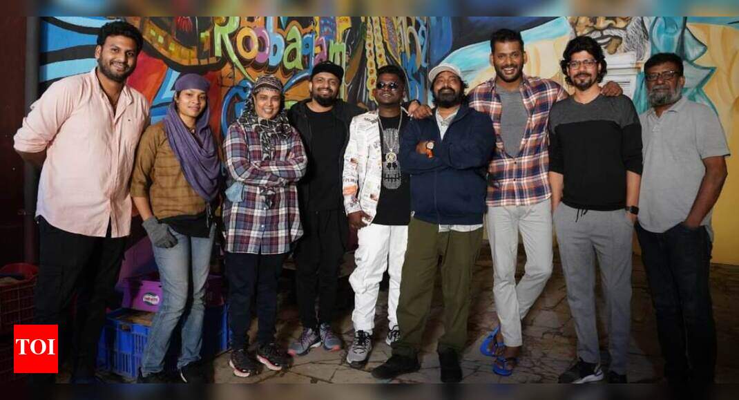 Vishal's excited about the opening song sequence of Anand Shankar's