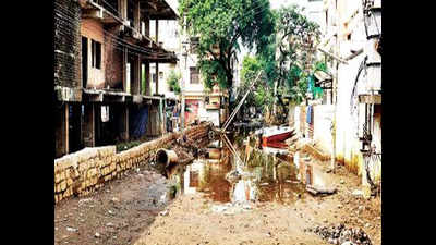 Hyderabad: Blocked channels dump miseries on residents