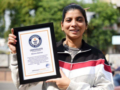 MP climber Bhawna Dehariya makes it to the Guinness Book