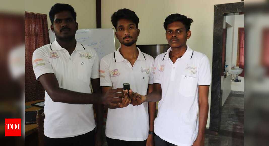 NASA to launch tech demonstrator satellite developed by three TN students, will be World's smallest and lightest if launched successfully | India News - Times of India