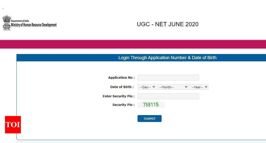 Ugc Net Admit Card Released For November Exams Download Here Times Of India