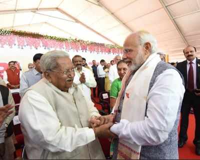 Expressing grief, PM Modi recalls 45 year-long association with Keshubhai Patel