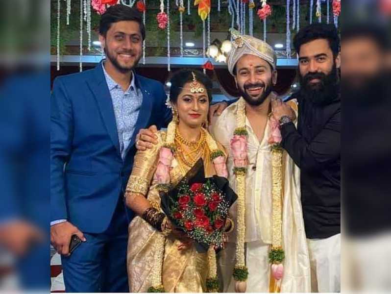 Chandu Gowda Gets Hitched In An Intimate Wedding Times Of India