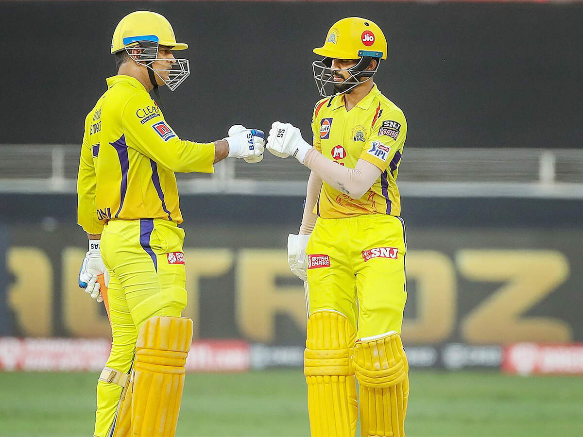 CSK vs KKR: Ruturaj Gaikwad is one of the most talented players going around, says MS Dhoni | Cricket News - Times of India