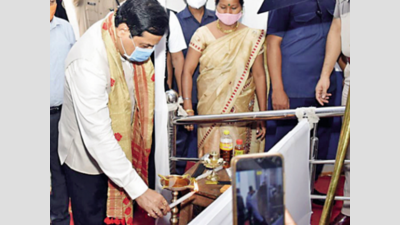 Sarbananda Sonowal opens newly rebuilt police stations in Dibrugarh