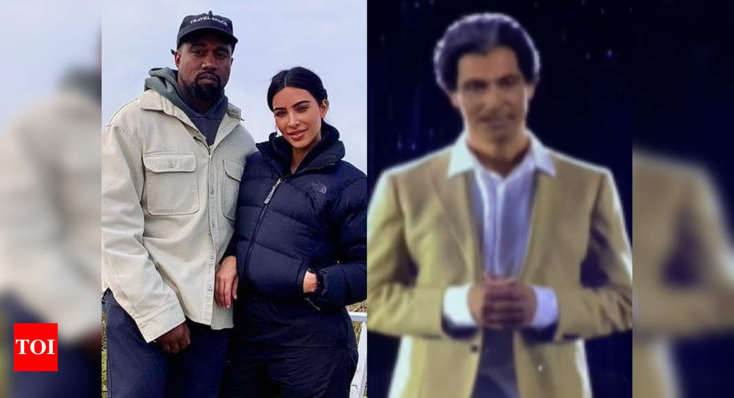 Kanye West Gifts Wife Kim Kardashian A Hologram Of Her Late Father For Her 40th Birthday Times Of India