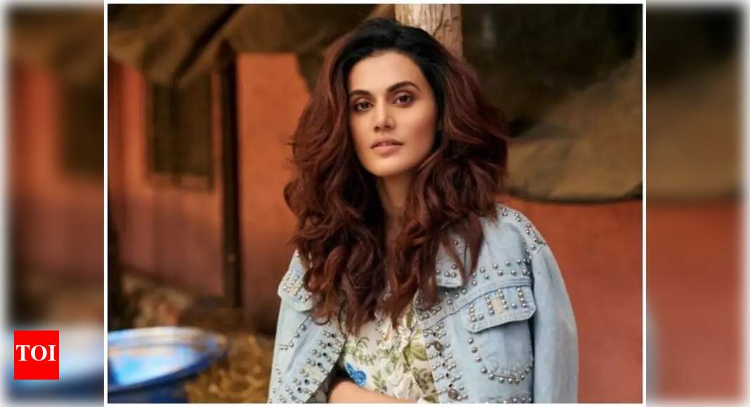 Taapsee Pannu shares a glimpse of her 'Rashmi Rocket' look trail; calls