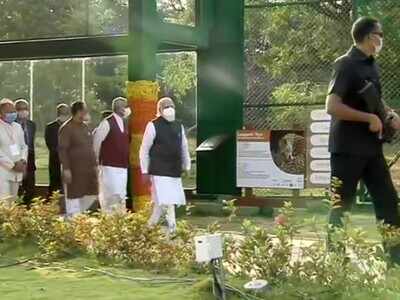 PM Modi inaugurates Sardar Patel Zoological Park in Kevadia