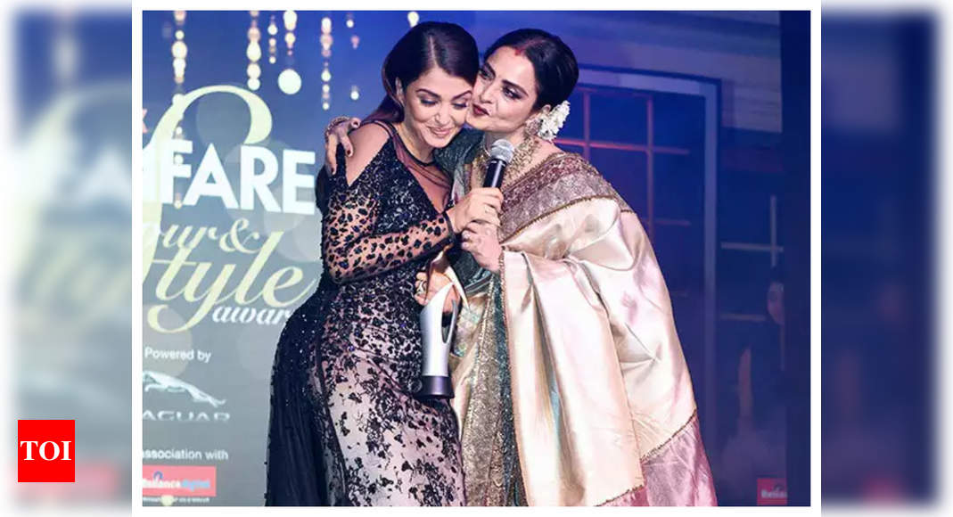 THIS Throwback Letter Written By Rekha To Aishwarya Rai Bachchan Is ...