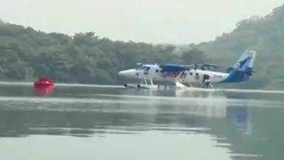 PM Narendra Modi inaugurates India's first seaplane service in Gujarat