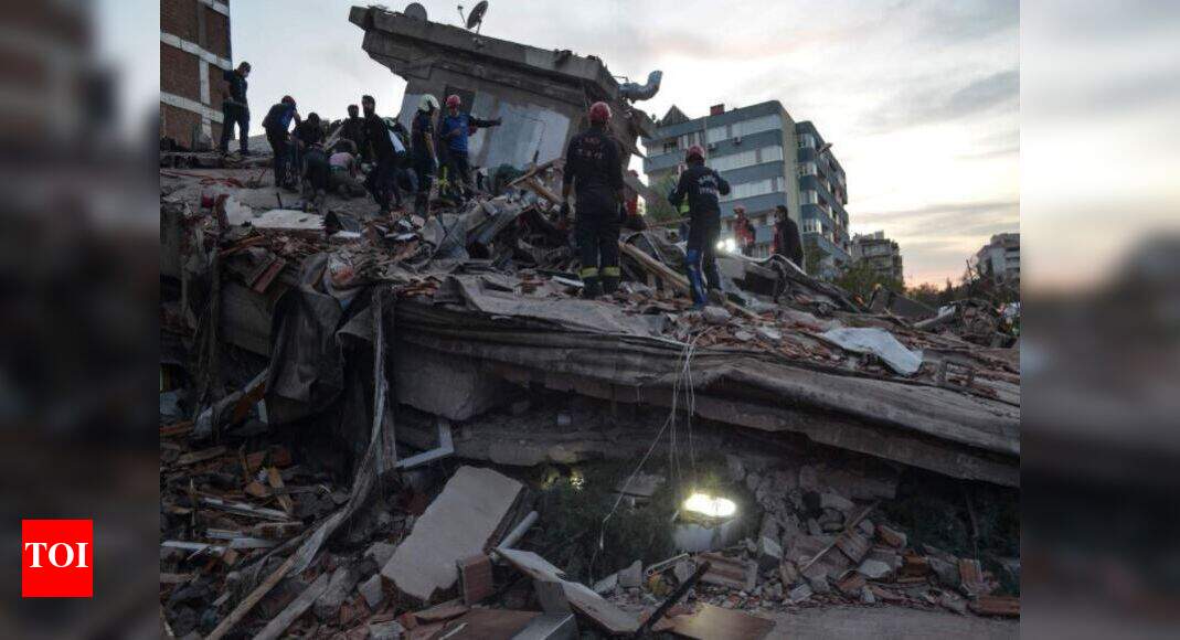 70-year-old pulled alive as Turkey quake death toll hits 53 - Times of ...