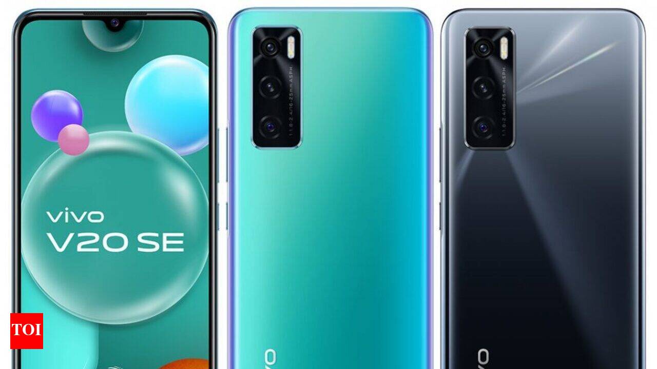 Vivo V20 SE with triple rear camera launched at Rs 20,990 - Times