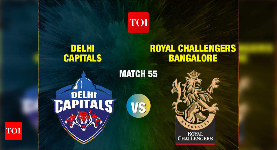 rcb delhi score