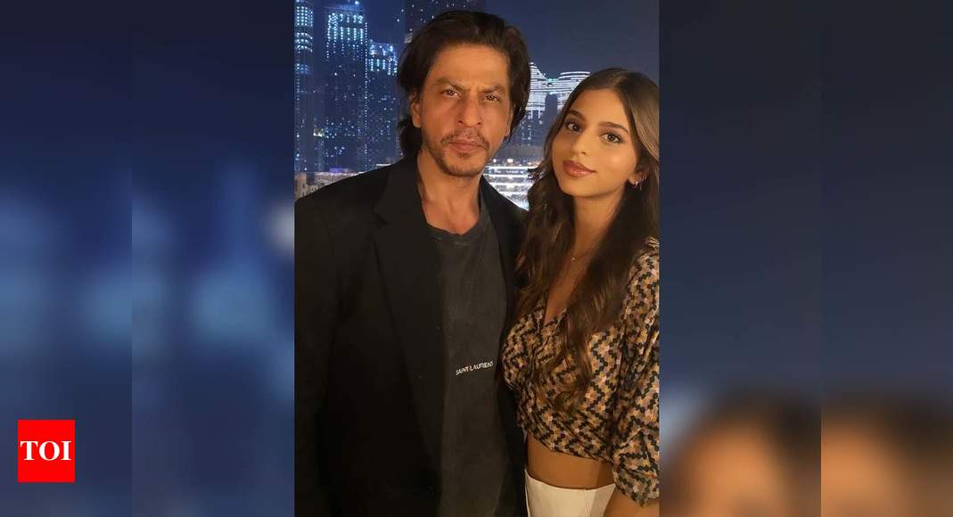 Suhana Khan Shares A Stunning Picture With Dad Shah Rukh Khan From His ...