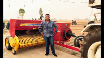 Kaithal farmer earns Rs 95 lakh from managing stubble