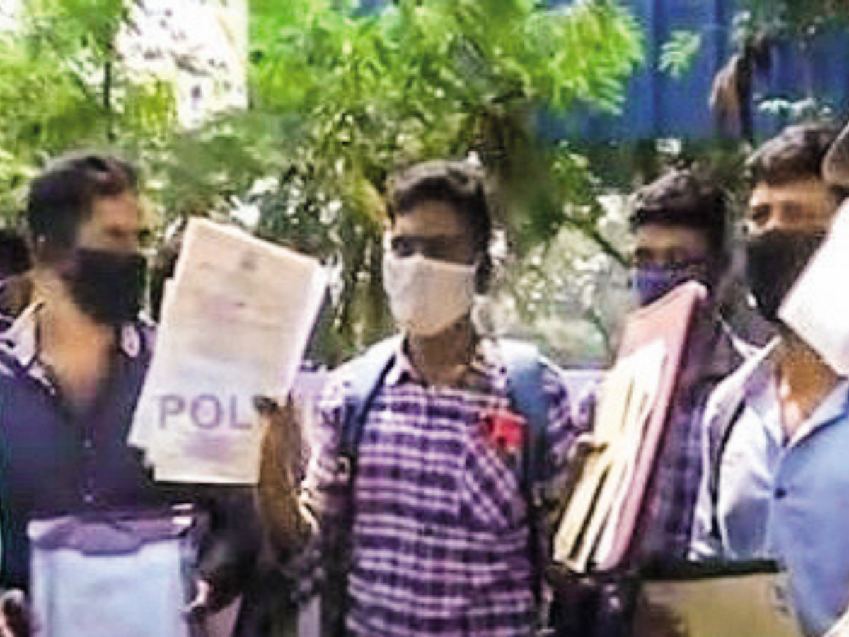Chennai Police Recruits Denied Appointment Due To Pending Cases Protest Chennai News Times Of India Chennai Police Recruits Denied Appointment Due To Pending Cases Protest Chennai News Times Of India
