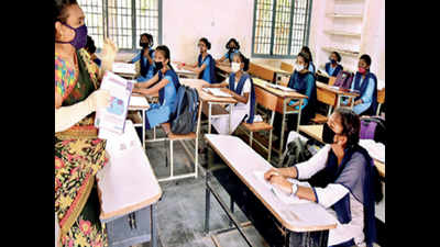 40% students turn up at school in AP as campuses reopen after 7 months