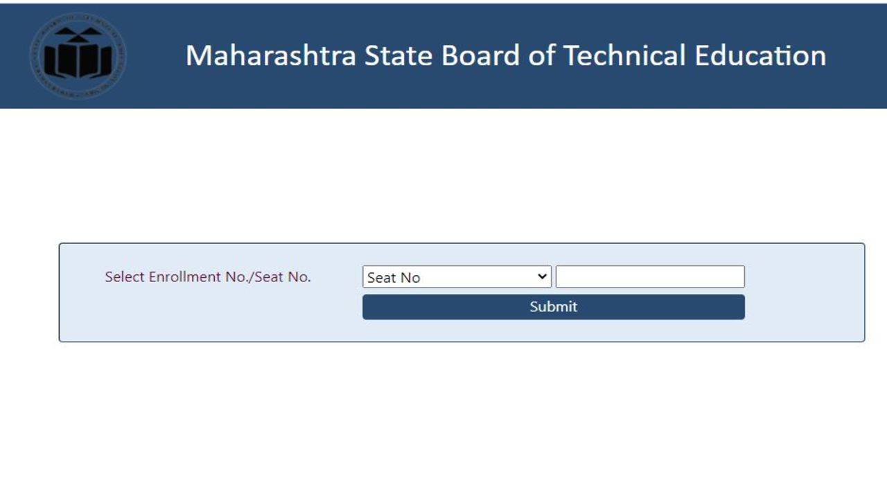 MSBTE Summer 2020 Result: MSBTE final year result 2020 declared at