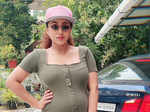 Pearle Maaney flaunts her baby bump as she enjoys babymoon in Vagamon