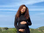 Pearle Maaney flaunts her baby bump as she enjoys babymoon in Vagamon