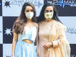 Shraddha Kapoor and family attend the birthday party of Padmini Kolhapure