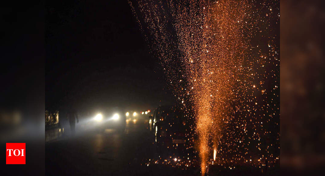 Twohour Diwali window for green crackers Gurgaon News Times of India