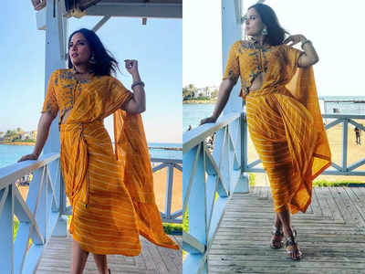 Richa Chadha's lungi sari is the hottest take on the Indian drape