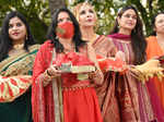 Karwa Chauth celebrated with fervour