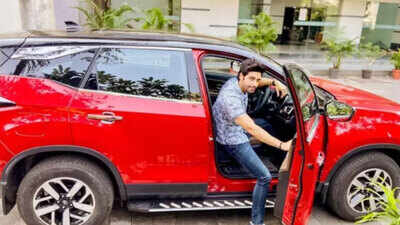 Actor Vijayendra Kumeria gifts himself a swanky new car